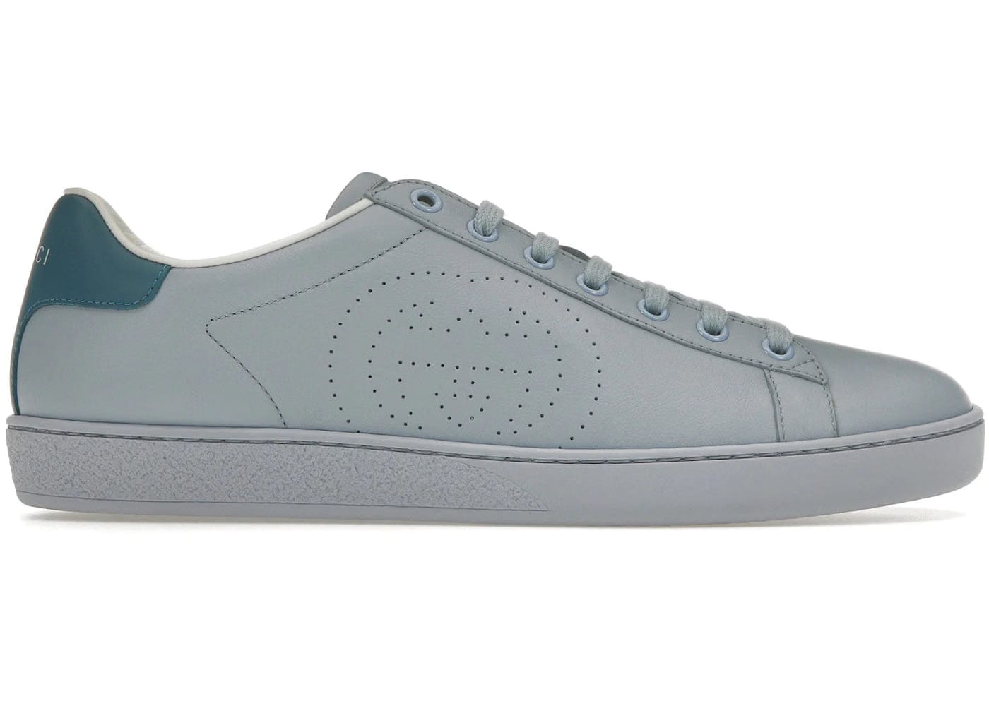 Gucci Ace Interlocking G Blue Womens