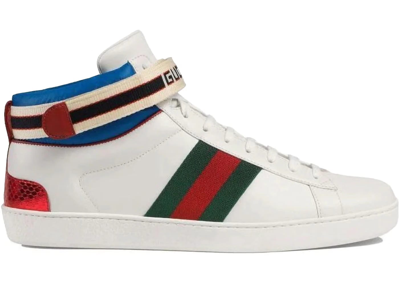 Gucci Ace Stripe High-Top White
