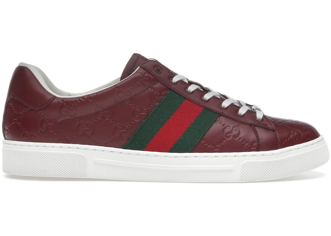 Gucci Ace Web Red Rosso Ancora