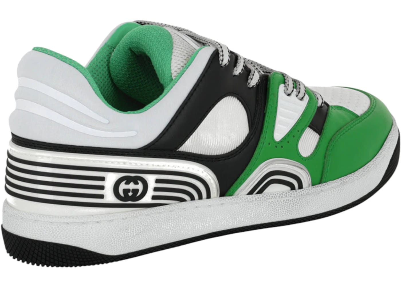 Gucci Basket Leather Low-Top Multi Womens