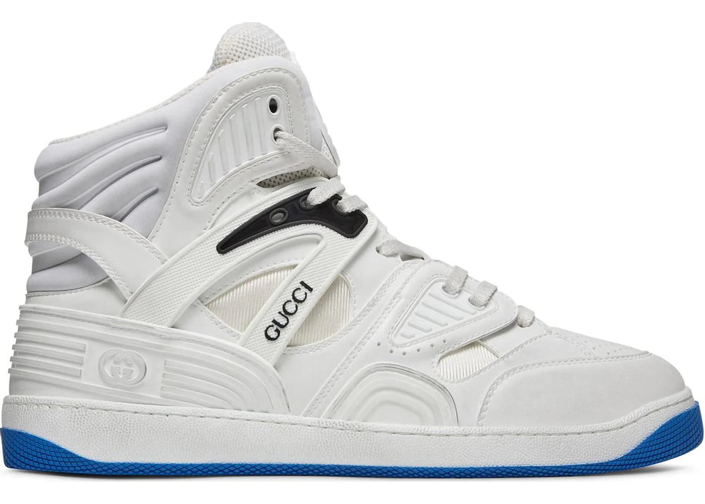 Gucci Basket White Blue Womens