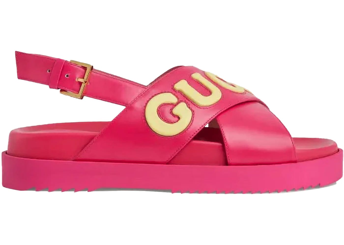 Gucci Damensandale Pink Womens
