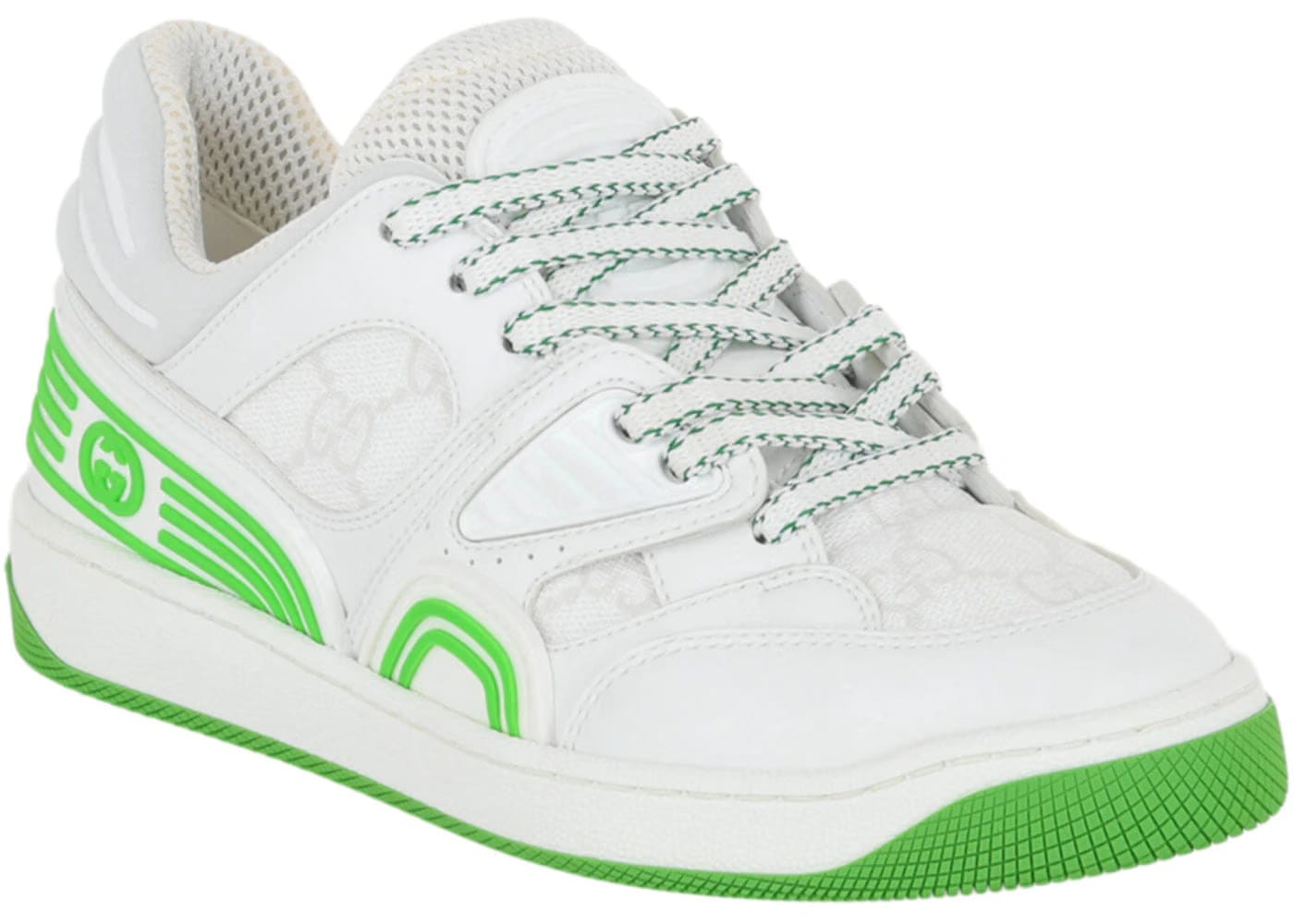 Gucci Demetra Gg Low White Womens
