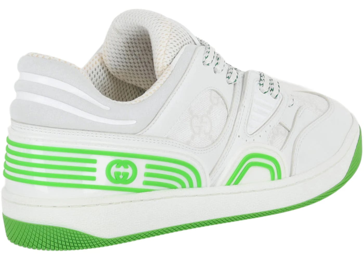 Gucci Demetra Gg Low White Womens