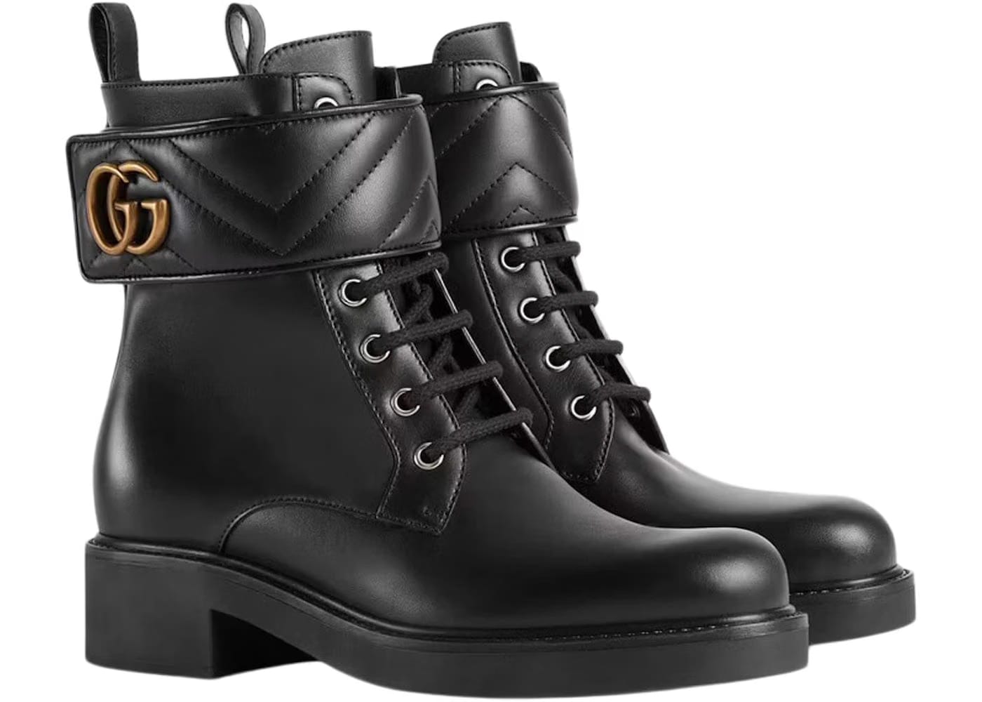 Gucci Wmns Ankle Boot 'Double G - Black'
