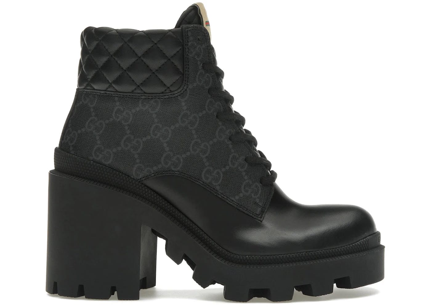 Gucci Wmns GG Ankle Boot 'Black GG Supreme'