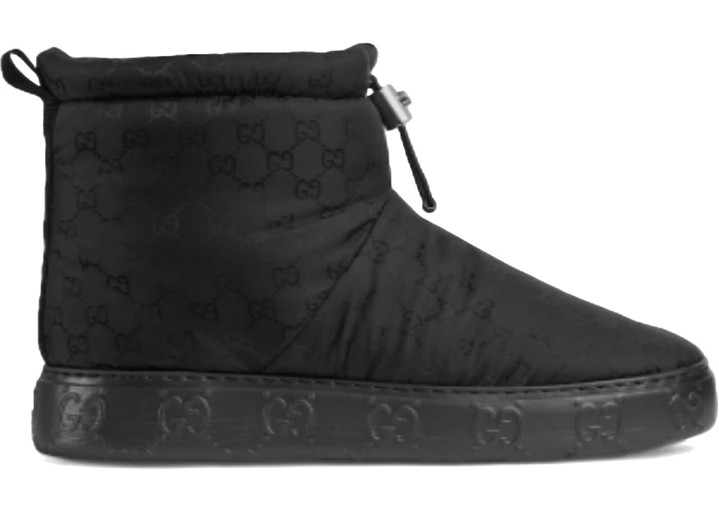 Gucci Gg Ankle Boots Black