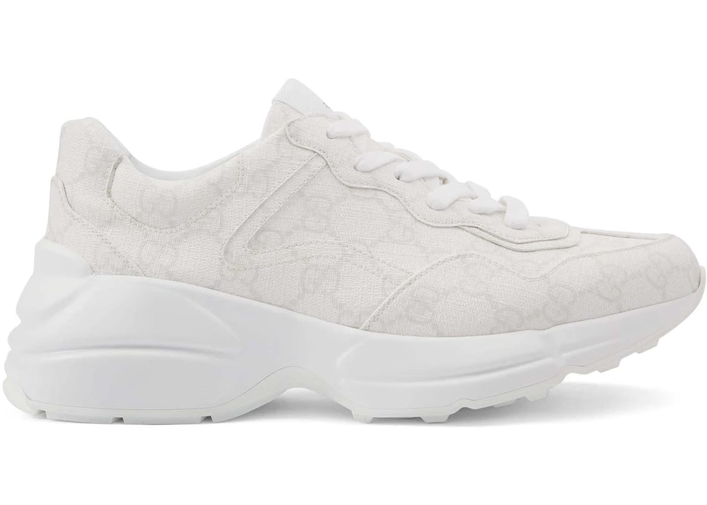 Gucci Gg Rhyton Sneaker White Womens