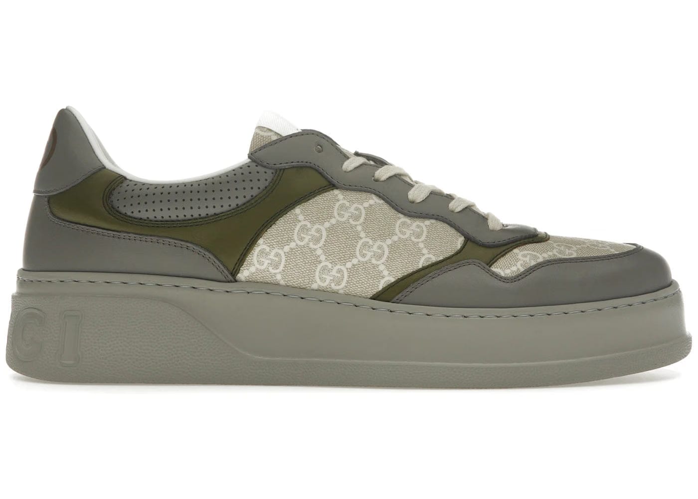 Gucci Gg Sneaker White Beige