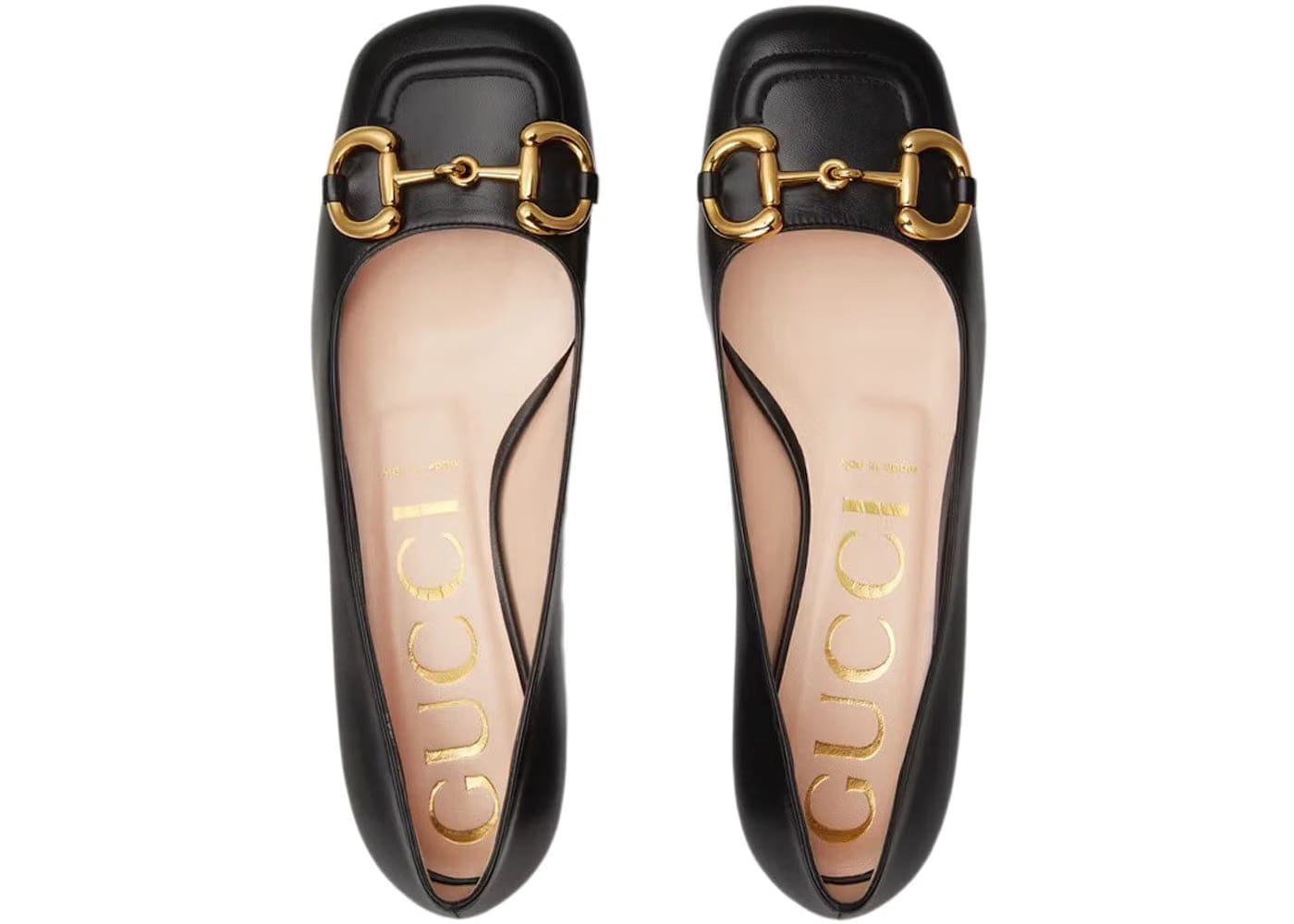 Gucci Horsebit Ballet Flat Black Leather