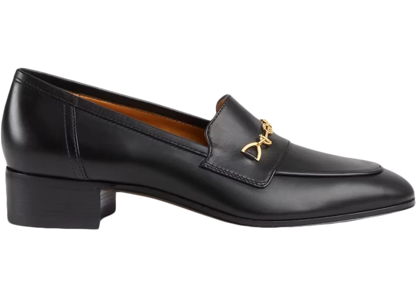 Gucci Interlocking G Horsebit Loafer Black Leather