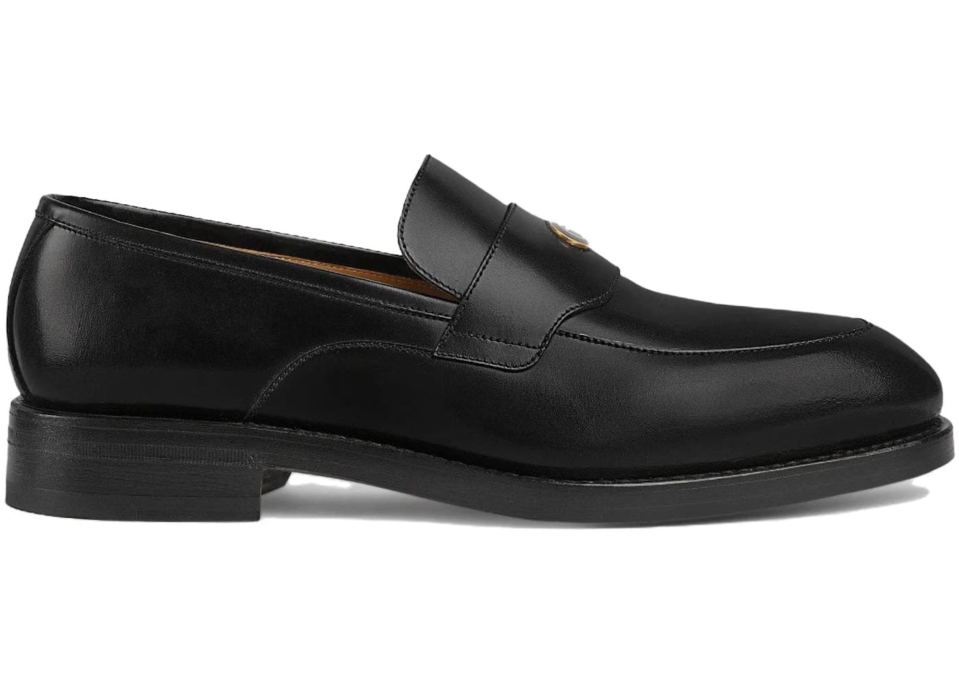 Gucci Leather Loafer Black
