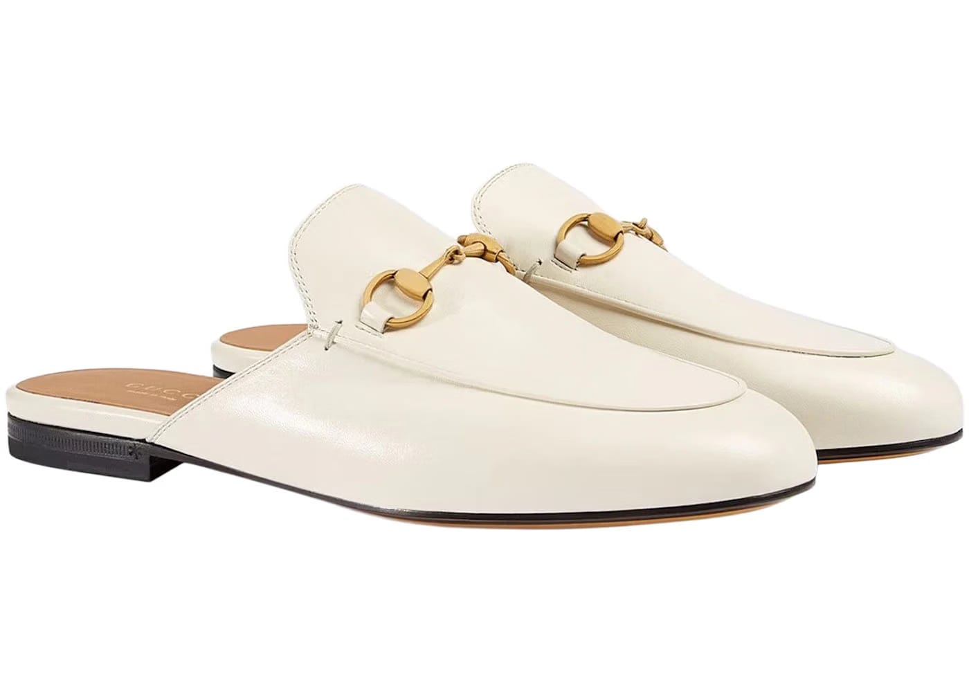Gucci Princetown Slipper White Leather