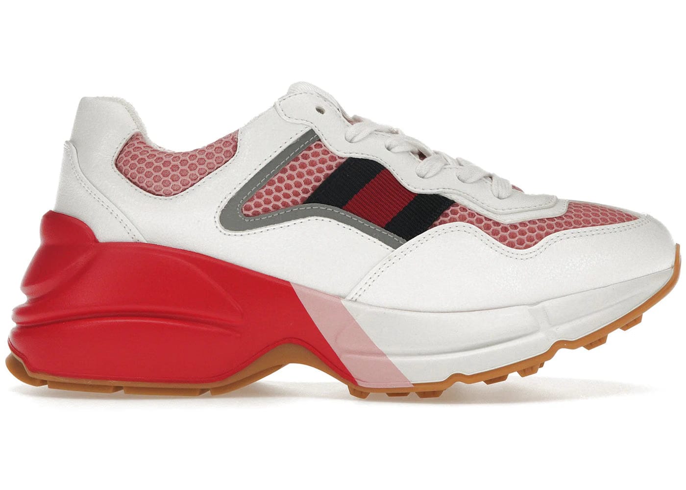 Gucci Wmns Rhyton 'White Pink Reflective'