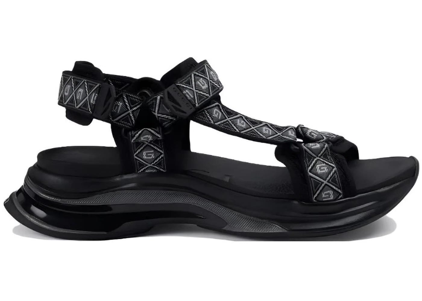 Gucci Run Sandal Black