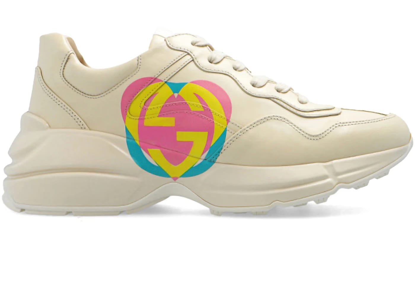 Gucci Wmns Rhyton 'Heart - Ivory'