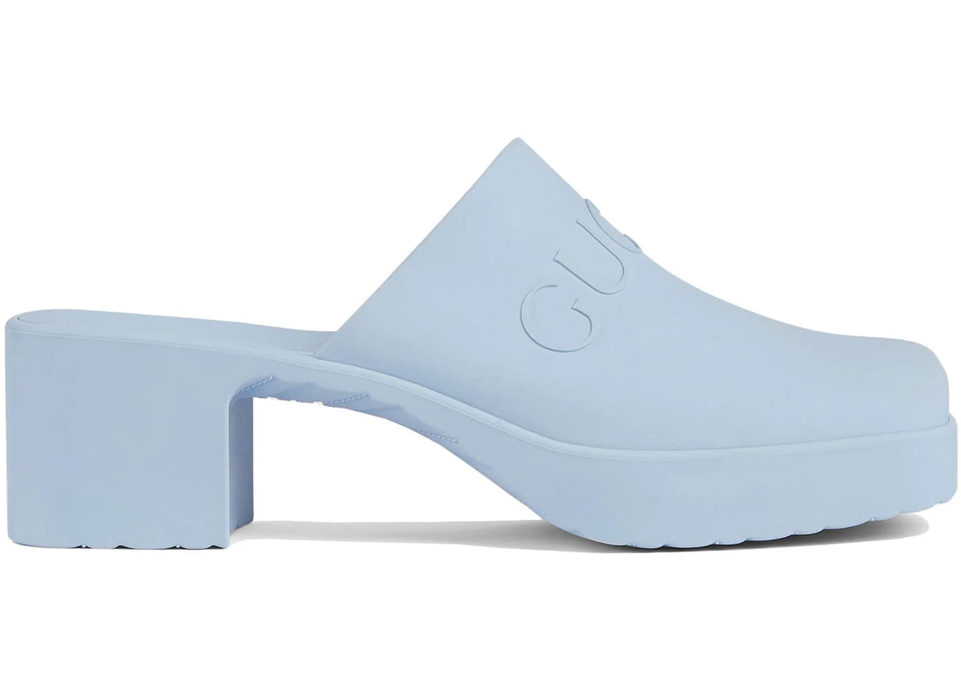 Gucci Slip-On Sandal Pastel Blue Womens