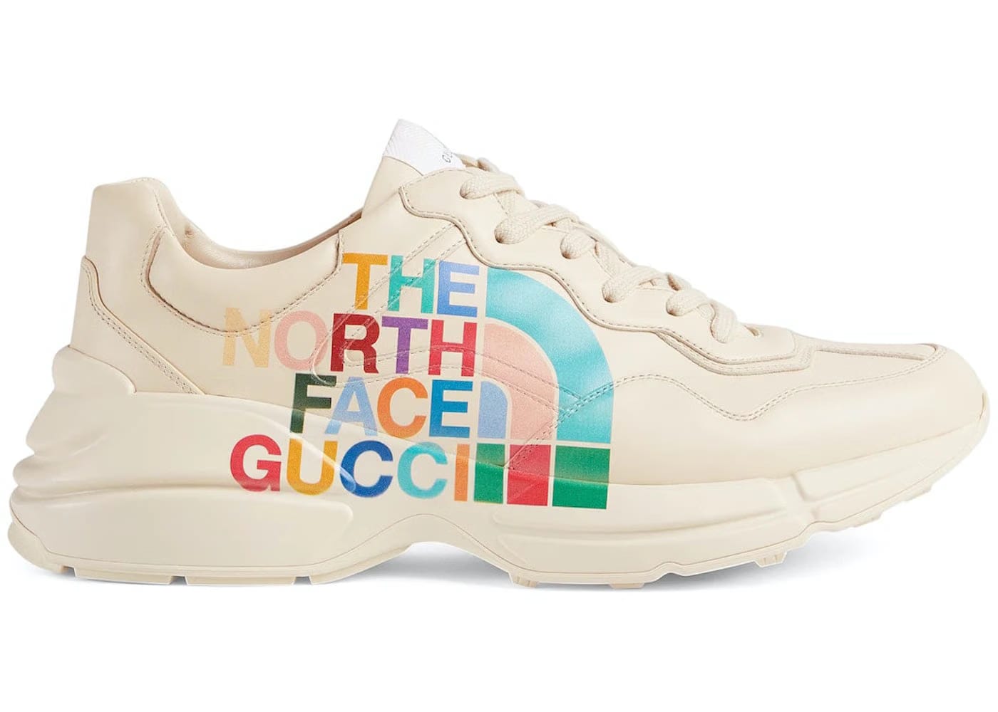 Gucci X The North Face Rhyton Beige Womens