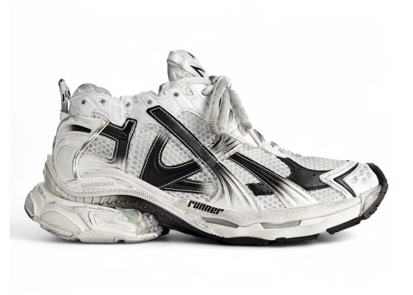 Balenciaga Wmns Runner Sneaker 'Gradient - White Black'