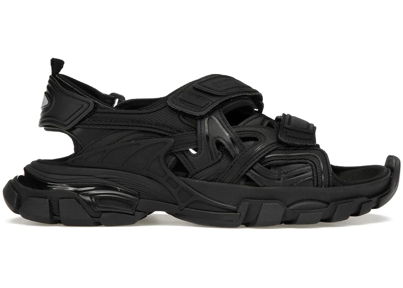 Balenciaga Track Sandal Black Womens