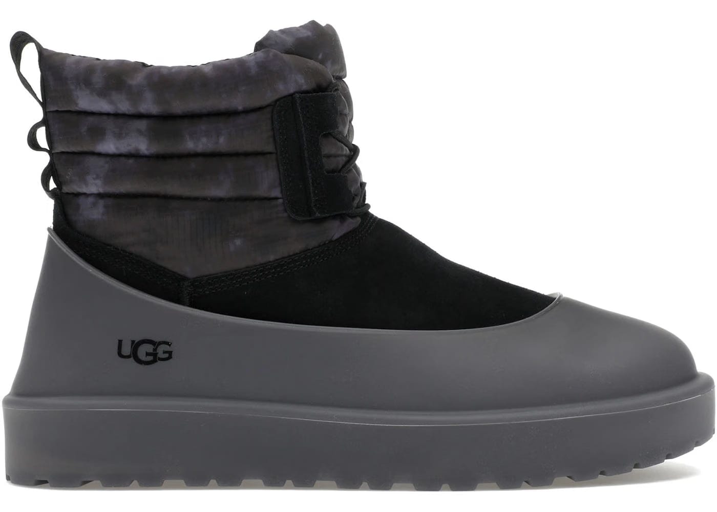 UGG Classic Mini Lace-Up Weather Smokescreen Boot Black