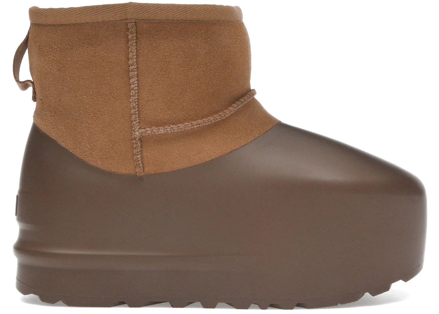 UGG Wmns Classic Mini Pumped Molded Boot 'Chestnut'