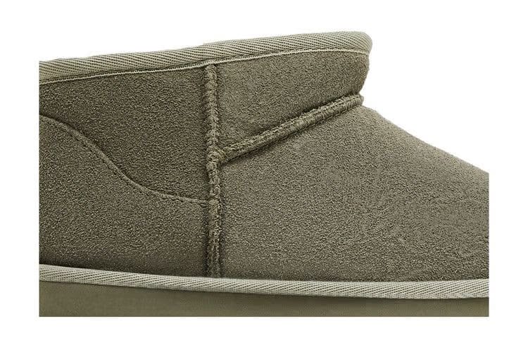 Ugg Classic Ultra Mini Platform Boot Moss Green Womens