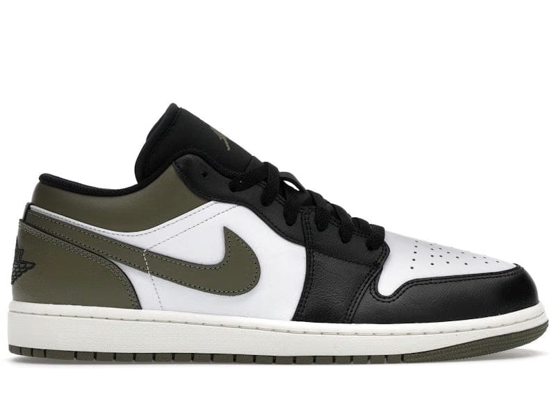 Jordan 1 Low Black Toe Medium Olive