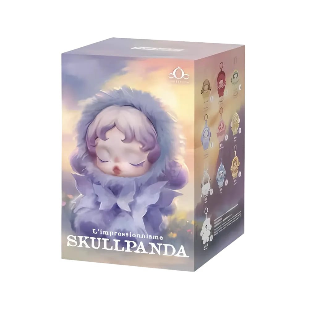 Pop Mart L'impressionnisme SKULLPANDA Series Plush Doll Single Blind Box