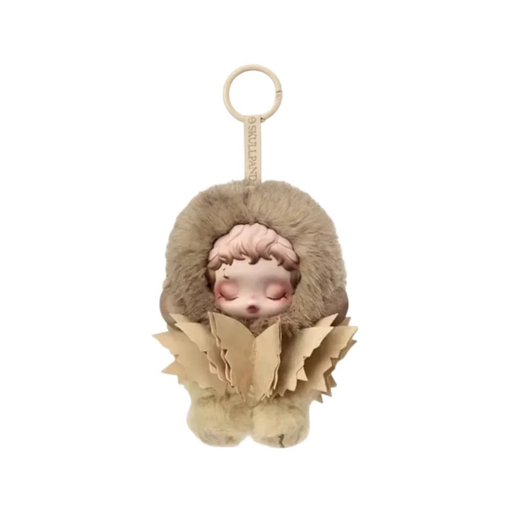 Pop Mart L'impressionnisme SKULLPANDA Series Teakwood Plush Doll