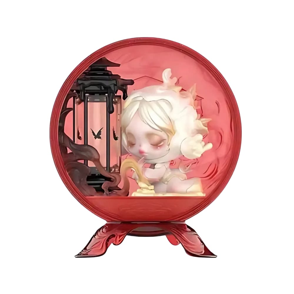 Pop Mart Skullpanda The Mirage Series The Carousel Lantern Figure