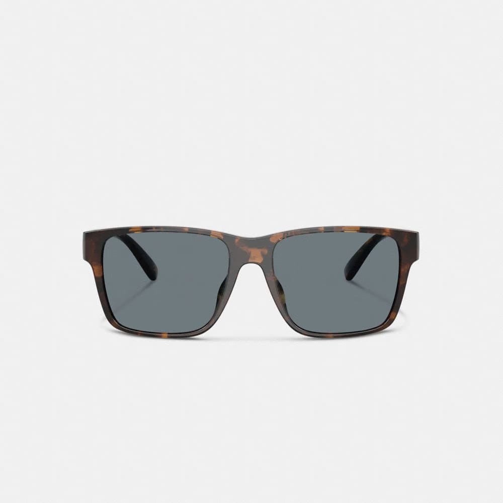 Coach Square Sunglasses Dark Tortoise