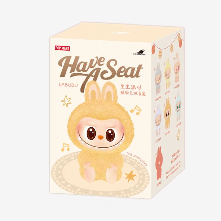 Buy 1 Get 1 Pop Mart Labubu The Monsters Have a Seat Vinyl Sealed Blind Case