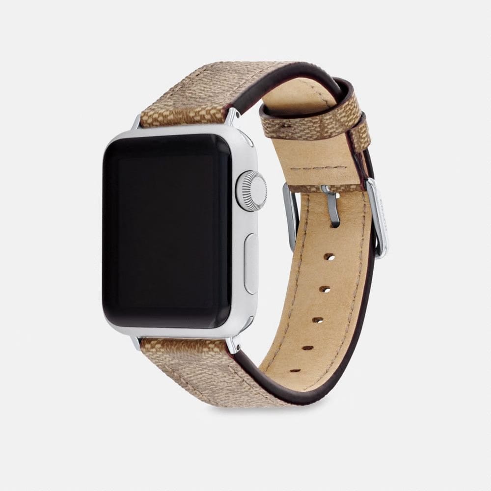 Coach Apple Watch® Strap, 38 Mm And 40 Mm Khaki