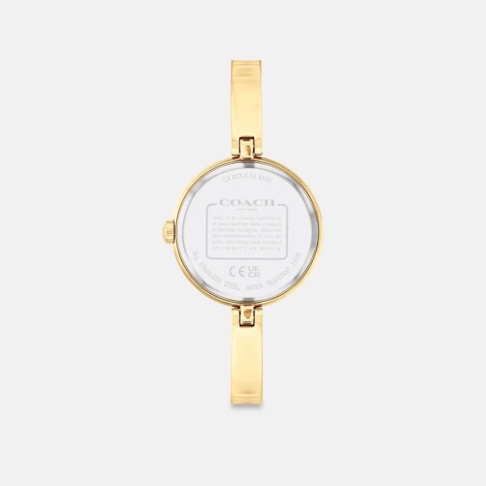 Coach Jamie Watch, Gold - 28 mm