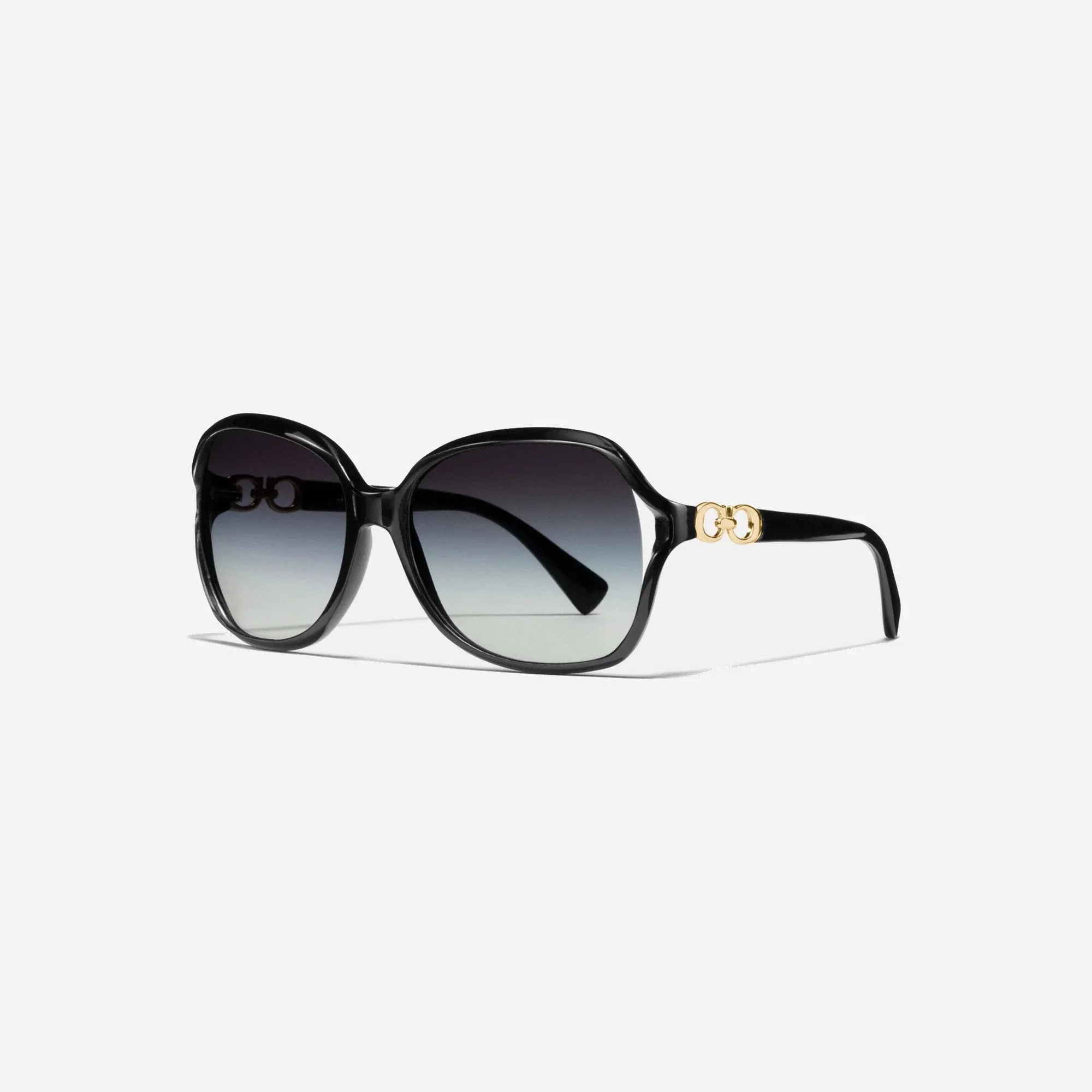 Coach Kissing C Sunglasses Black