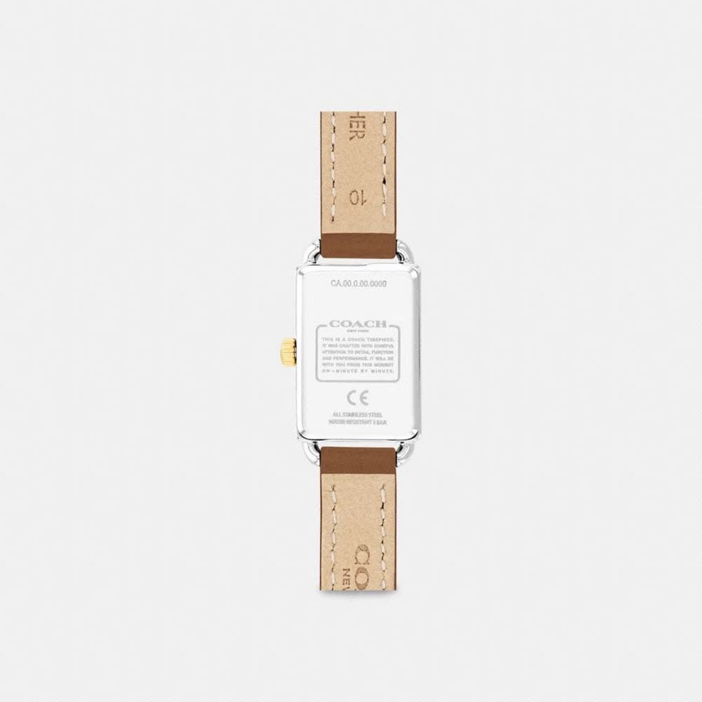 Coach Liz Watch, Saddle - 24 mm