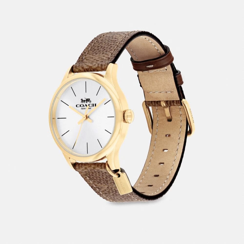 Coach Ruby Watch, Khaki - 32 mm