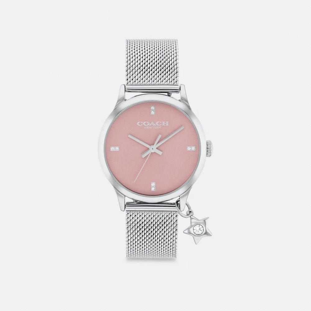 Coach Ruby Watch Gift Set, Stainless Steel Blush - 32 mm
