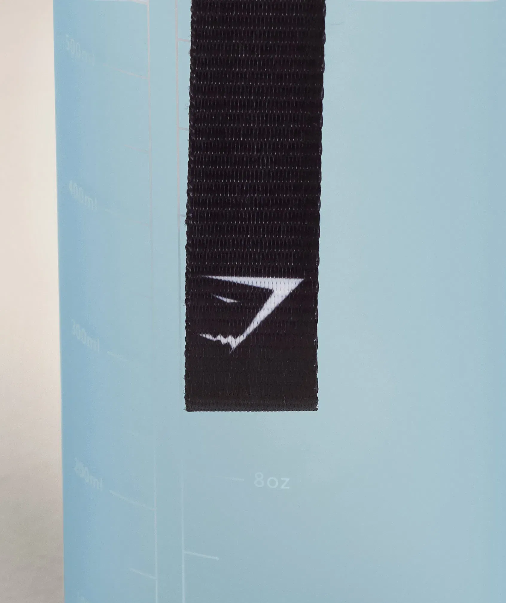 Gymshark Sports Bottle With Straw Bench Blue