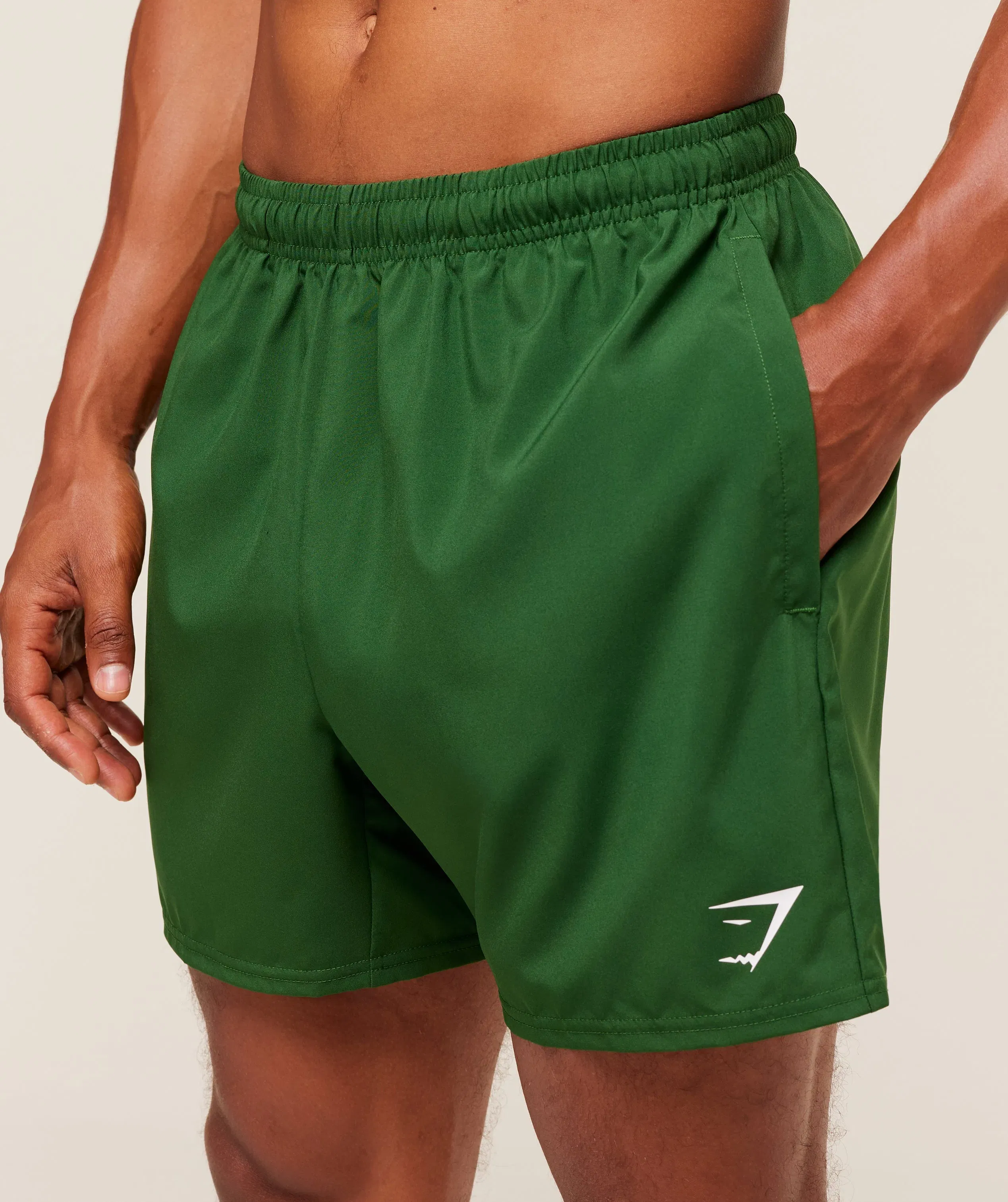 Gymshark Arrival 5" Shorts Athletic Green