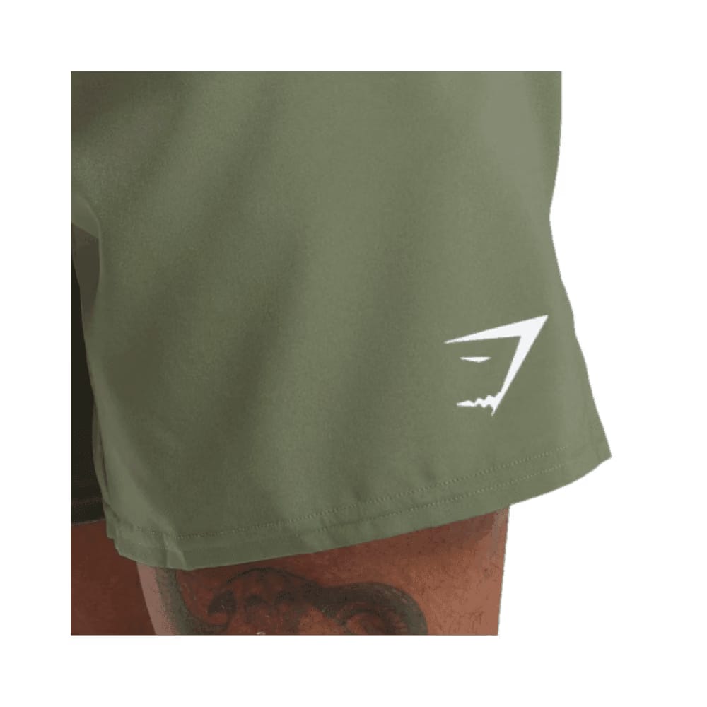 Gymshark Arrival 7" Shorts Core Olive