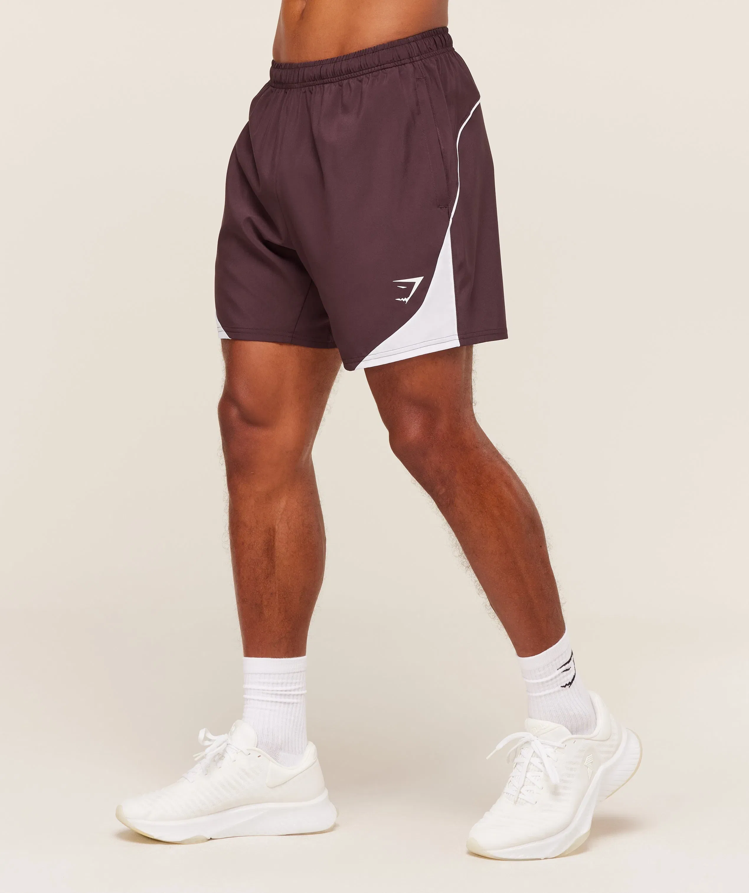 Gymshark Arrival Block 6" Shorts Cherry Purple