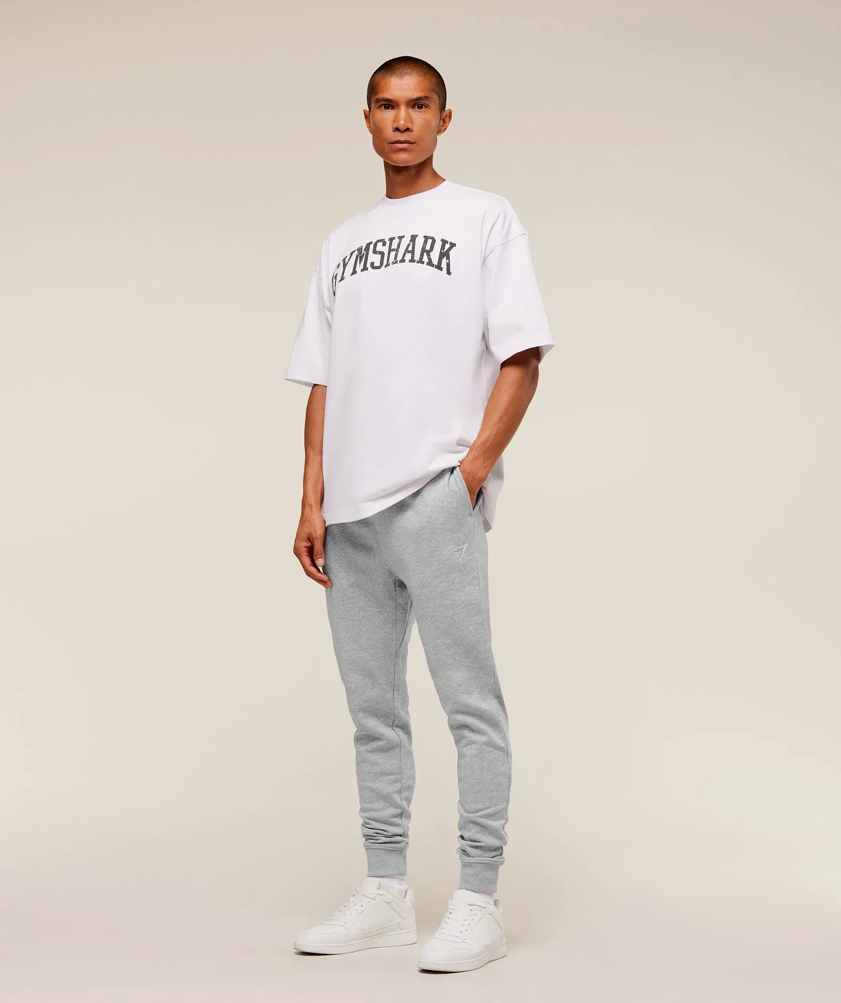 Gymshark Crest Tall Joggers - Black