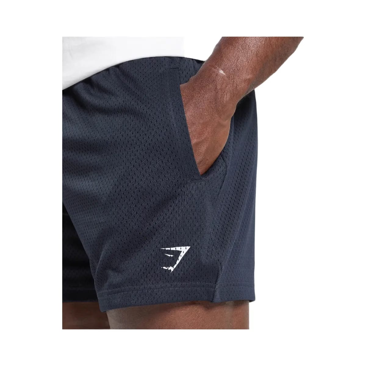 Gymshark Lifting Mesh 5" Shorts "Heavy Blue"