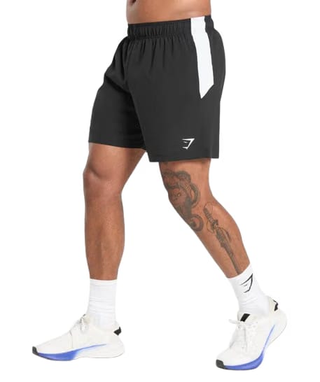 Gymshark Sport Panel 7" Shorts Black