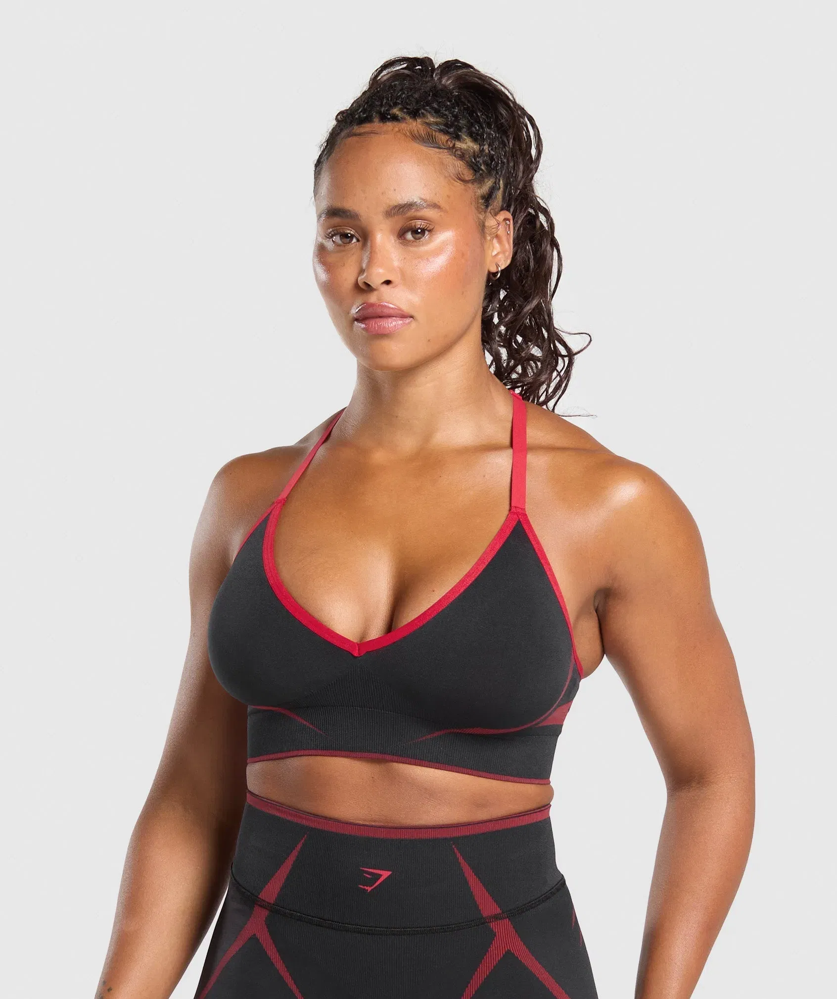 Women's Gymshark Apex Lift Seamless Sports Bra Black