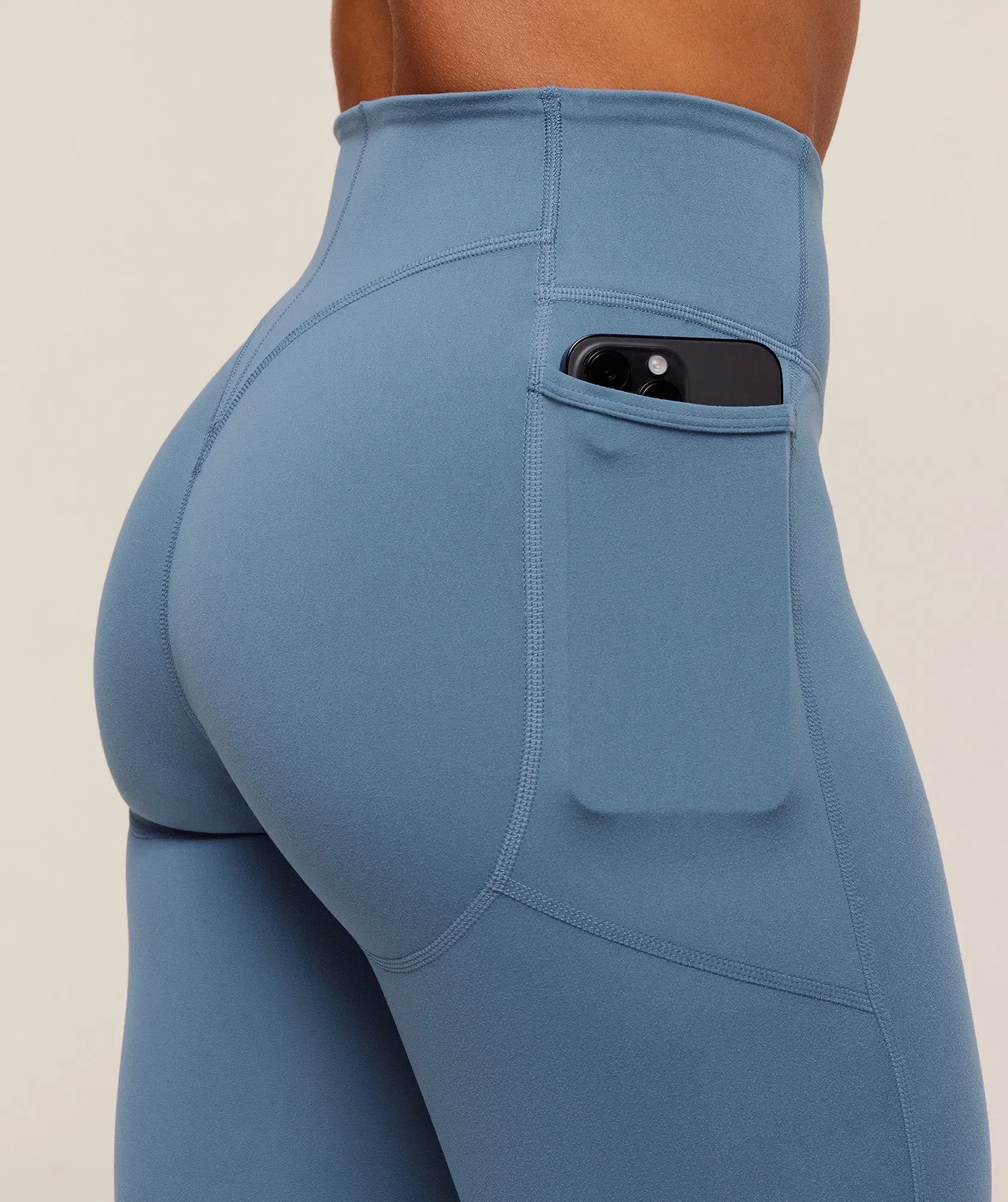Women's Gymshark Lifting Pocket Leggings Worn Blue