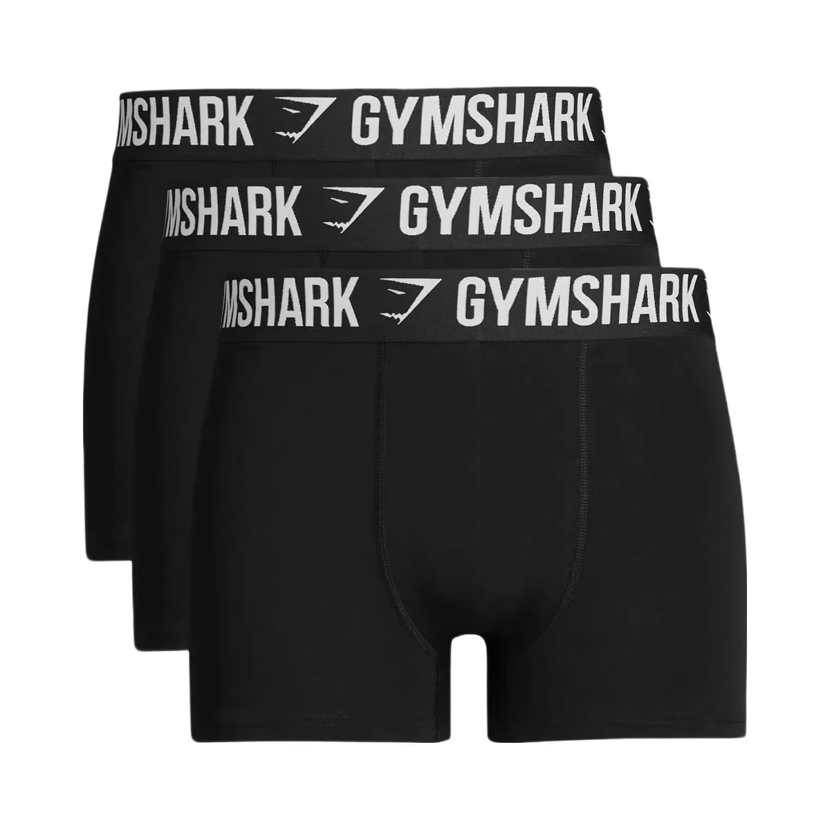 Gymshark Boxer Brief 3PK "Black"