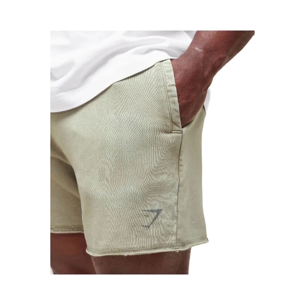Gymshark Heritage 5" Shorts "Stone Grey"